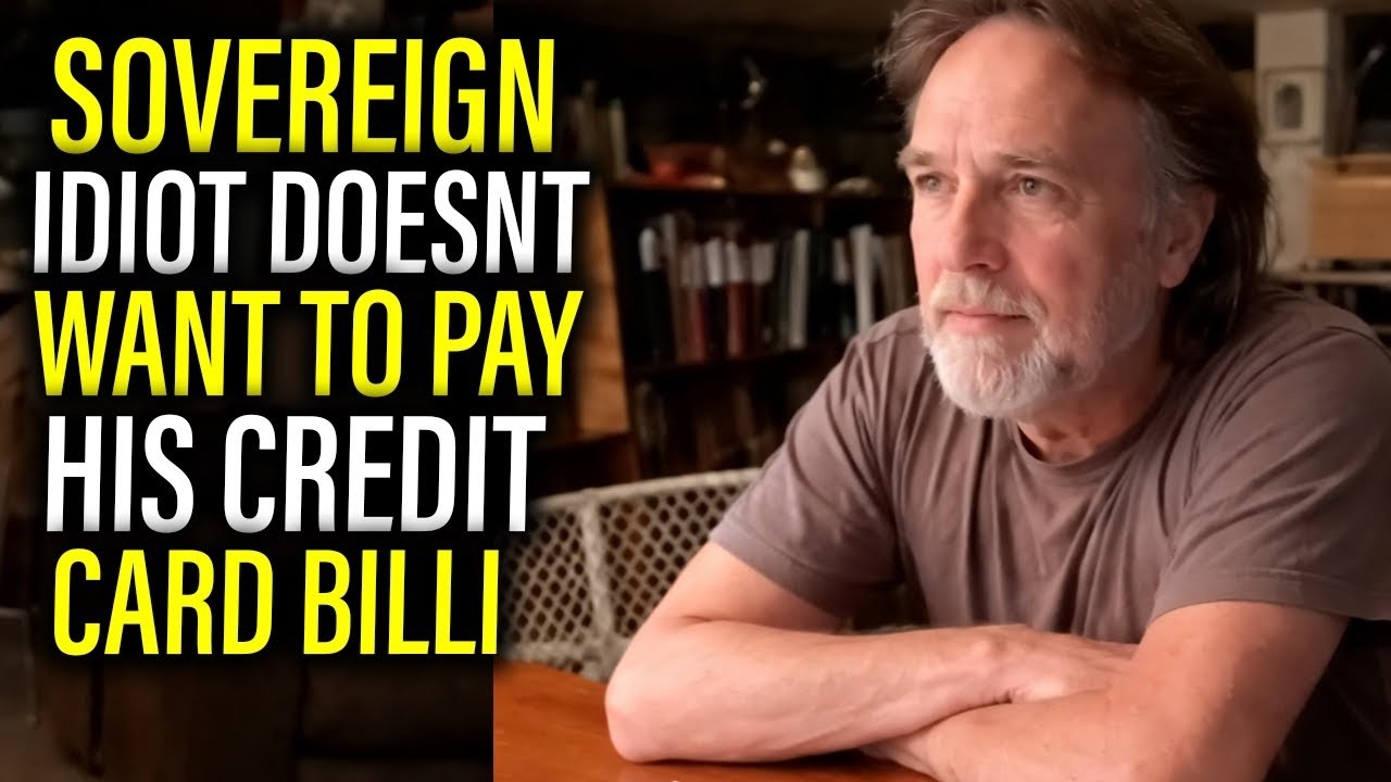 Sovereign Idiot DOESNT WANT TO PAY his Credit Card Bill BUT He is in Front of the WRONG Judge!
