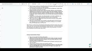 Lesson 8/8: Your 30-60-90 Day Plan for SDR Success