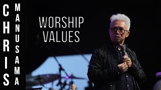 Ps Chris Manusama - WORSHIP VALUES | Live at Unlimited Worship Festival 2017