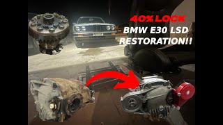 BMW E30 LSD COMPLETE RESTORATION!!