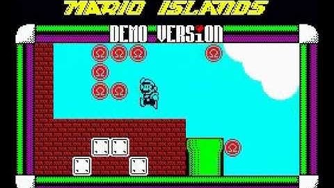 Mario Islands demo version (by Omega Hackers Group / Jet / Disabler, Russia) (ZX Spectrum)