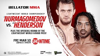 BELLATOR 292 LIVE NURMAGOMEDOV VS HENDERSON FULL FIGHT NIGHT COMPANION \& PLAY BY PLAY