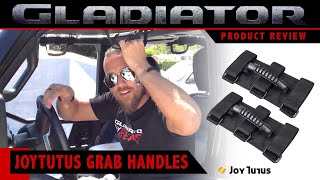 JoyTutus Grab Handles for Jeep Gladiator/Wrangler -  Review by Gladiator 4x4 Beast 1,963 views 2 years ago 5 minutes, 44 seconds