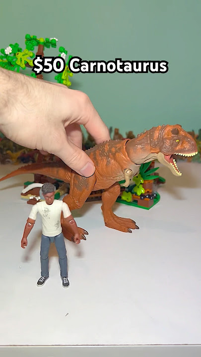 $5 Vs $250 Carnotaurus #jurassicworldrebirth #carnotaurus #jurassicworld