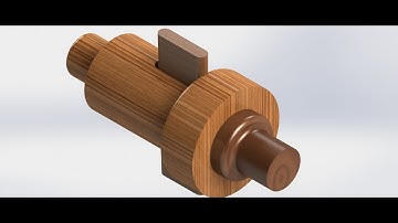 Socket And Spigot Cotter Joint | Solid Works | part Design And Assembly