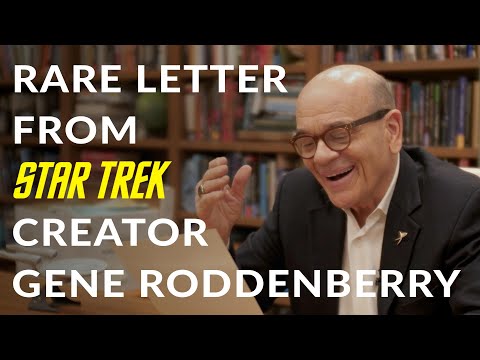 A rare letter from Star Trek creator Gene Roddenberry