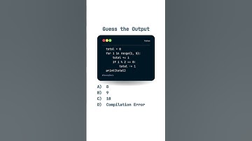 Python For Loop Output Question  | Guess the Answer! 🐍 #Shorts