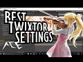 After Effects AMV Twixtor Tutorial (BEST SETTINGS)