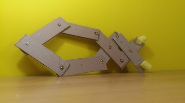 How To Make Robotic Scissors Arm With Card Board