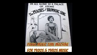 1920s Music - 1926 Music - Henry Burr - I'm All Alone In A Palace Of Stone @Pax41