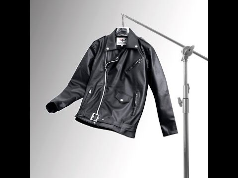 Video Áo khoác da nam biker jacket lót dù cao cấp ADN10... - youtube