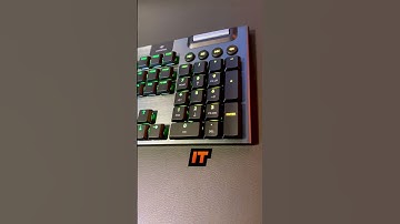 Het G915-toetsenbord van Logitech is COOL!