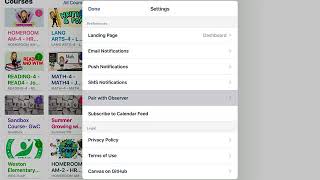 How to Find an Observer Pairing Code from Student iPad