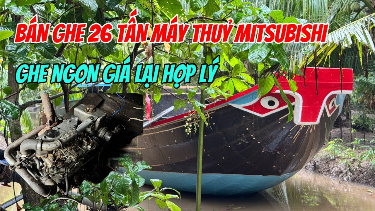 Bán Ghe 26 Tấn Máy Mitsubishi S3F Chỉ 70tr Sao Núi 0923,5555,97 Tâm| Tâm Vlog