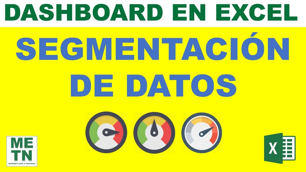 ¿Cómo hacer un dashboard en Excel? | Segmentación de datos | Parte 2