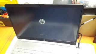 Windows installation in HP 15 Core i7 11th gen || how to install win 10 in 11th gen hp laptop