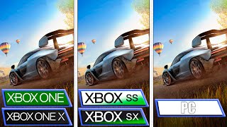 Forza Horizon 4 | One - OneX - Series S - Series X - PC | Graphics Comparison & FPS