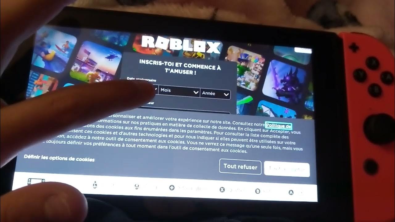 comment avoir roblox sur Switch YouTube