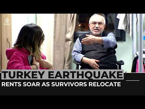 Turkey earthquakes: Rents soar as survivors relocate in search of safety