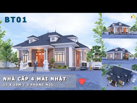 Video Nhà cấp 4 - mái nhật siêu đẹp ở Hòa Bình - Xuan Nam KTS - youtube