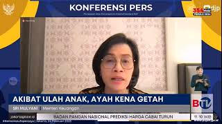 Sri Mulyani Minta Pejabat Pajak RAT Dicopot dari Jabatan