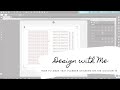 Design with Me l | How to Make Planner Stickers | Script Stickers Part 1 | Silhouette Tutorial |