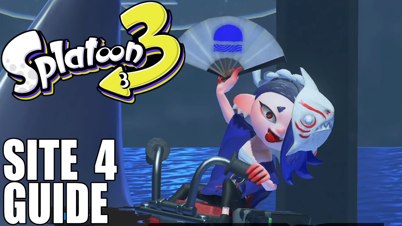 Splatoon 3 - Site 4 Landfill Dreamland Walkthrough (ALL Scrolls ...