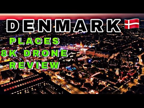 Denmark Places | 8K Drone review | Travel video | GAP SEY