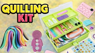 Diy Quilling kit from Waste Material| Art supplies at home #artwithmiku #artandcraft #diycrafts