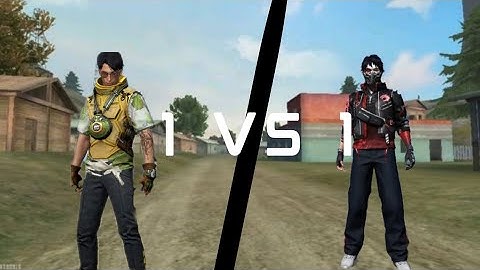 1vs1 custom with my friend.  #freefire 
