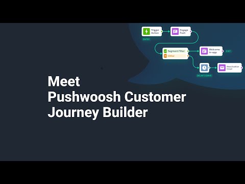 Pushwoosh Customer Journey Builder - Product Overview - video from Pushwoosh