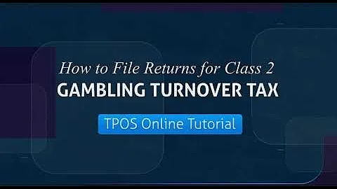 TPOS Tutorial - GTT Class 2 Filing