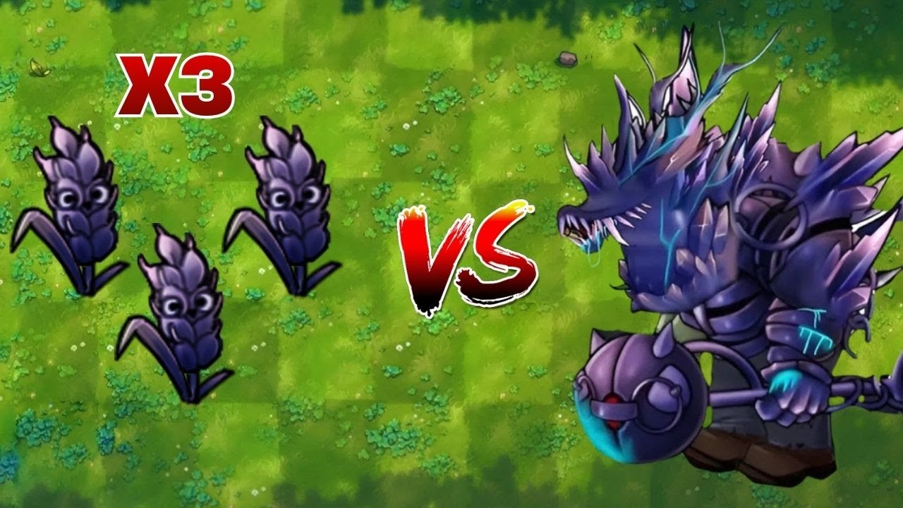PVZ Fusion - 3 Obsidian Barley VS Zombie Armored Gargantuar - Who Will Win?