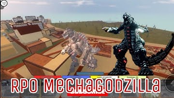 RPO Mechagodzilla Vs RPO Mechagodzilla - Roblox Kaiju Universe