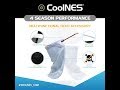 CoolNES® Neck Face Mask 4 Season Performance Flap Shield CoolNES