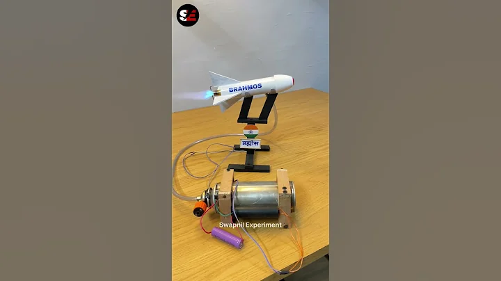 DIY BrahMos Missile Model with Working Mini Jet Engine | Amazing Science Project #experimnent thumbnail