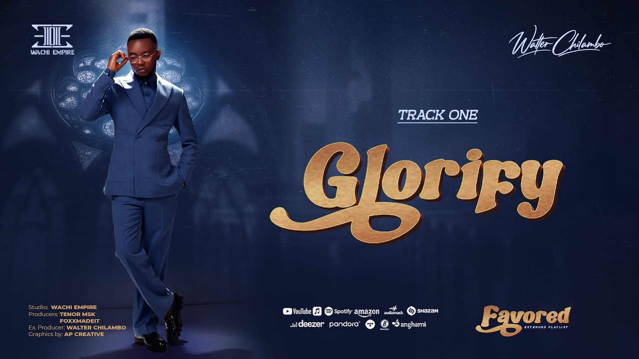 Watch Walter Chilambo - Glorify (Official Audio Visualizer) on YouTube Watch Walter Chilambo - Glorify (Official Audio Visualizer) on YouTube