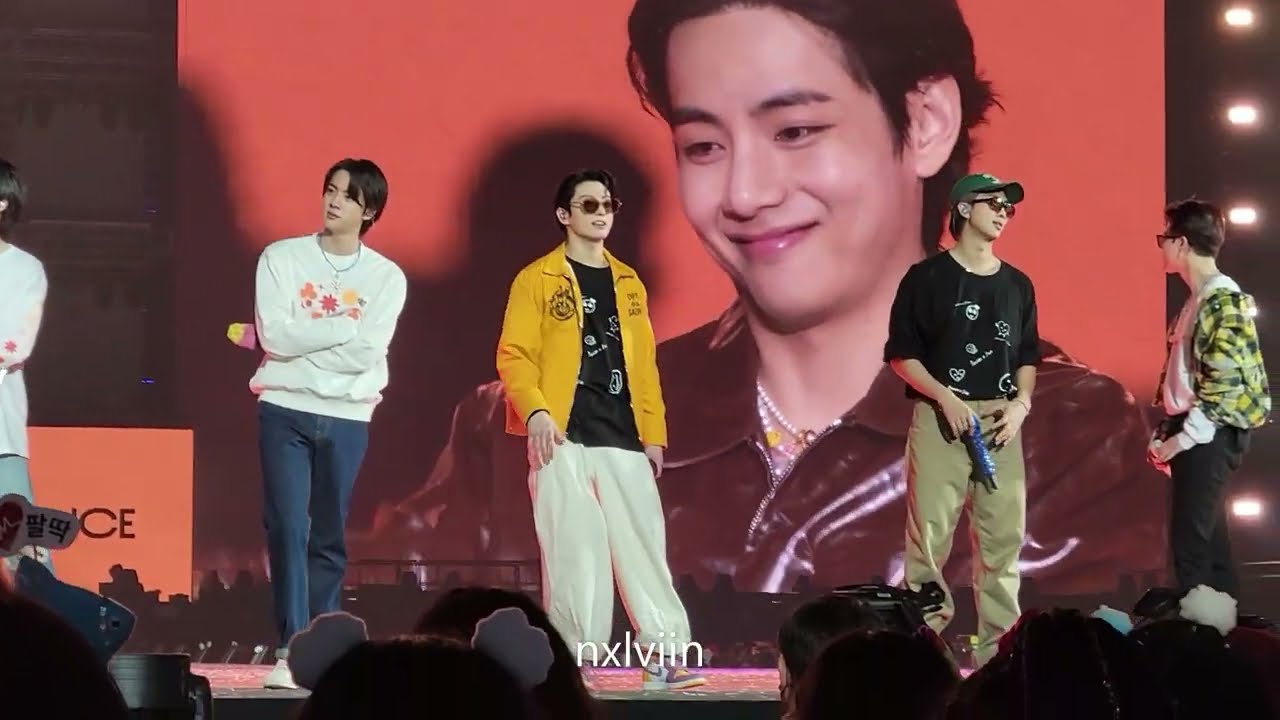 220408 BTS Ending Ments + Jungkook Abs Flash (3x) - PTD Las Vegas Day 1 방탄소년단