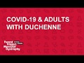 COVID-19 &amp; Adults with Duchenne [April 1, 2020]