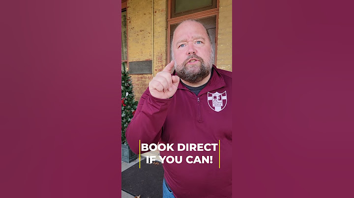 Book Direct with Hotels or Tour Guide