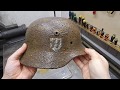 WW2 Waffen-SS Helmet Restoration