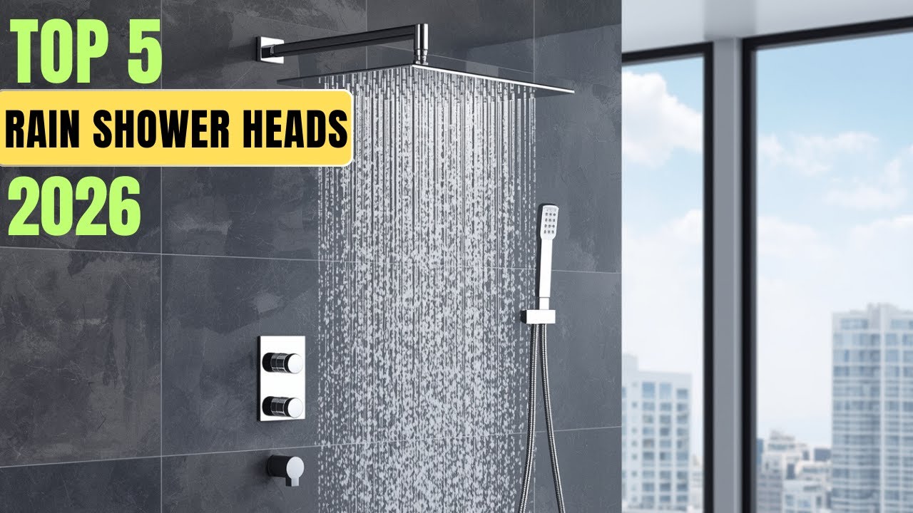 The Top 5 Best Rain Shower Heads of 2026