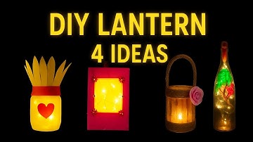 Bottle Lantern  ideas | Diwali lantern lamp | Plastic Bottle Craft ideas | Diy lamp 