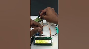 Soil Moisture Sensor working | Mechtrobotics | #arduino #experiment