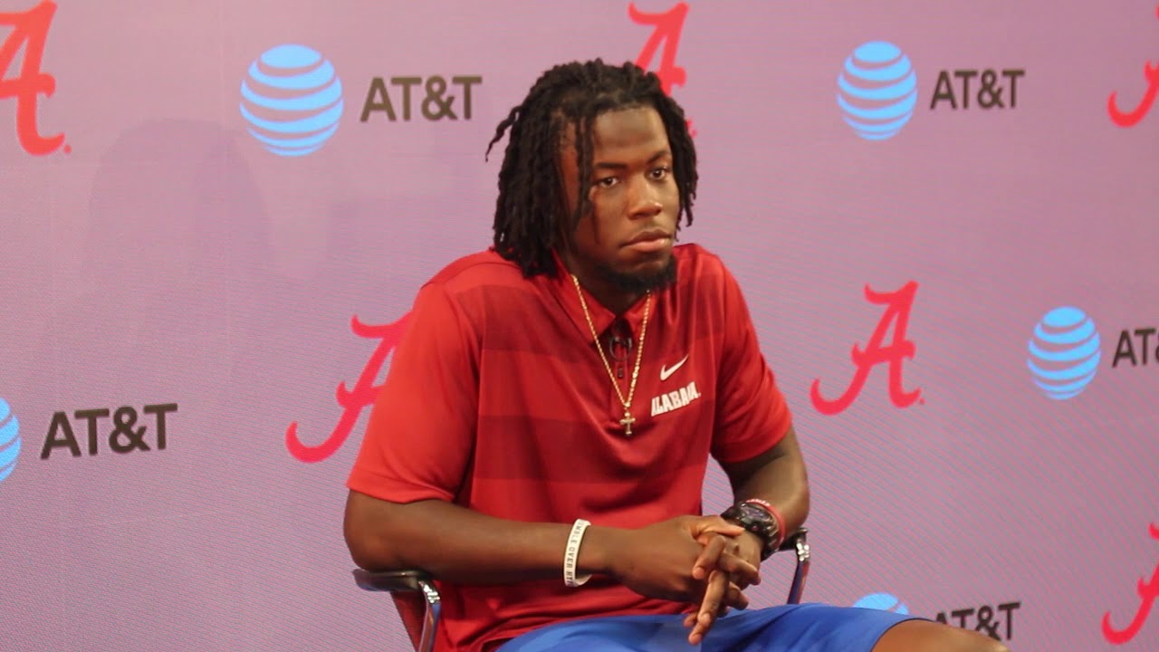 Alabama WR Jerry Jeudy - Tennessee game week - YouTube Tide 102.9