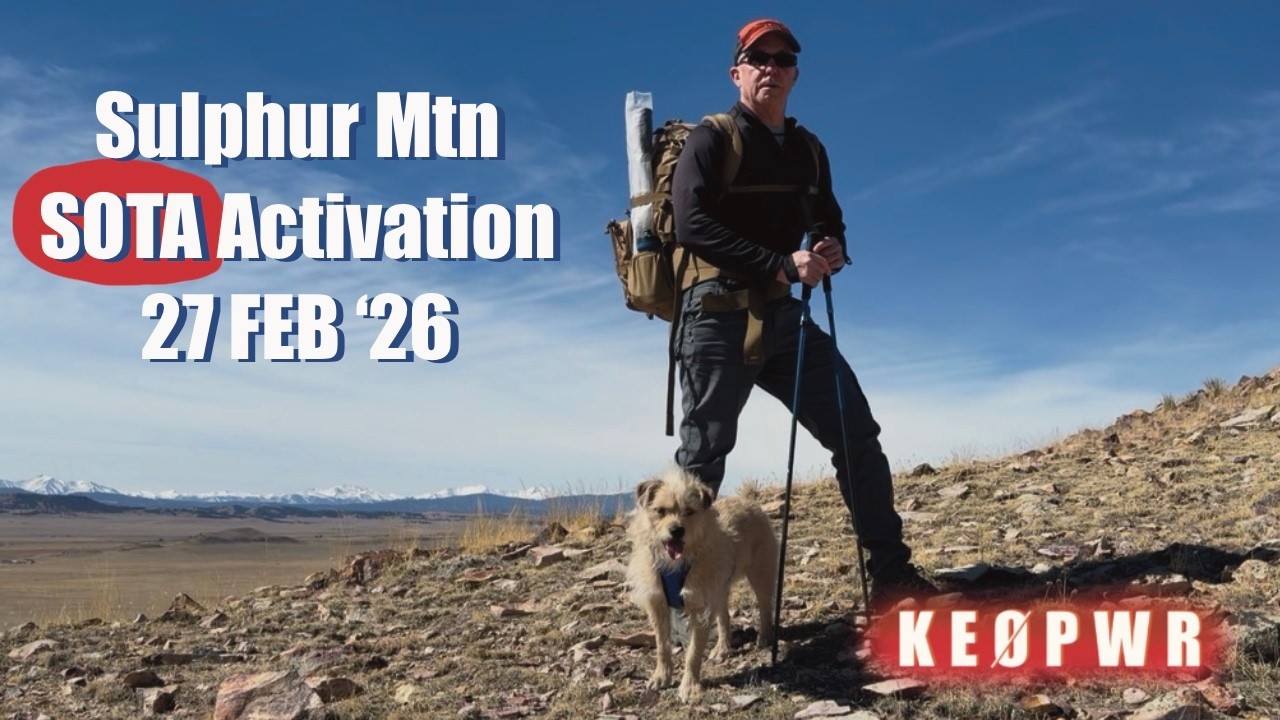 Sulphur Mountain SOTA Activation 27 FEB 2026