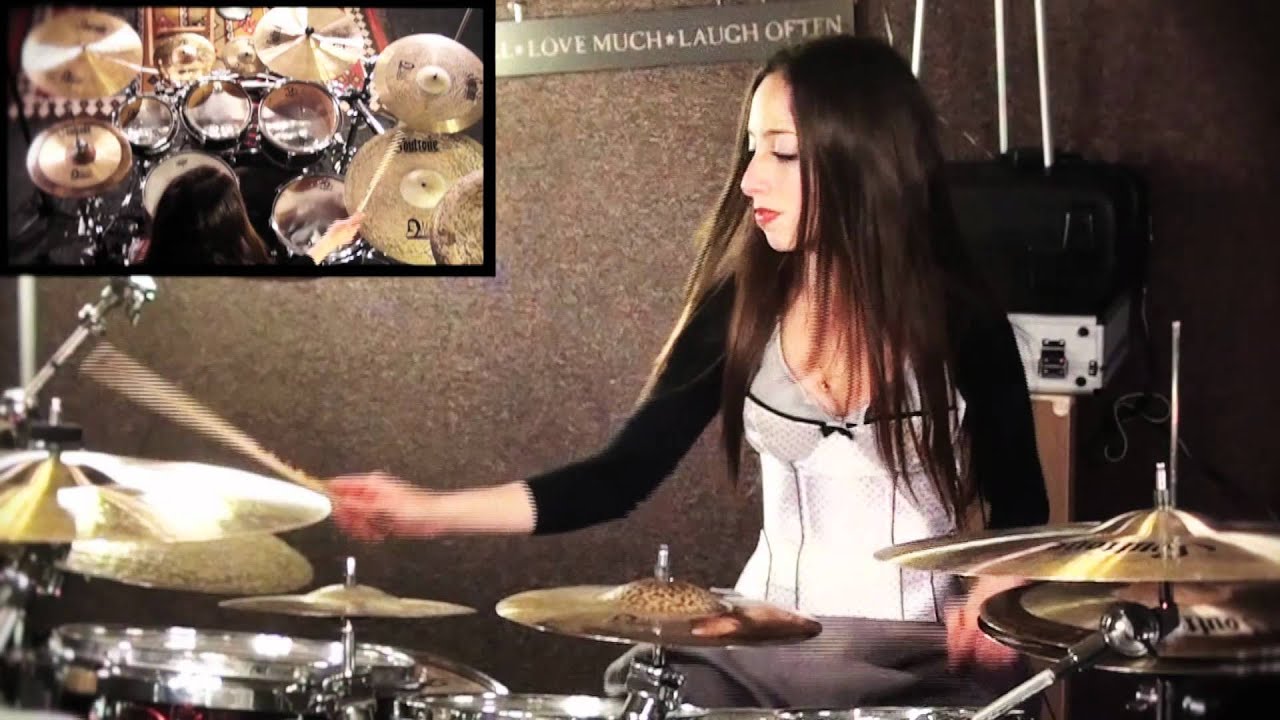 ALL THAT REMAINS - TWO WEEKS - DRUM COVER BY MEYTAL COHEN