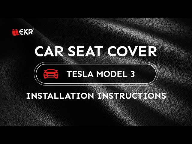 TAPTES® Tesla Model 3 Seat Covers for Front Seats, Model 3 Front Seat  Covers, Front Seat Covers for Model 3 2024 2023 2022 2021 2020 2019 2018  2017