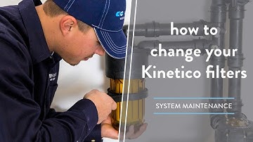 How to Change Your Kinetico Filters