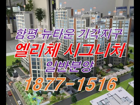 함평 뉴타운 엘리체 시그니처 아파트 일반분양 (기각지구, 빛그린산단 직주근접 )